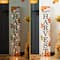 Glitzhome® 42" Fall Lighted Maple Leaves Wooden Porch Sign with Timer